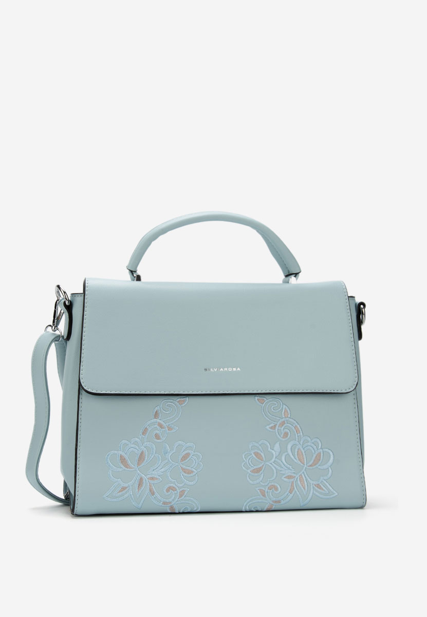 Borsa a mano Silvia Rosa 5960 blu