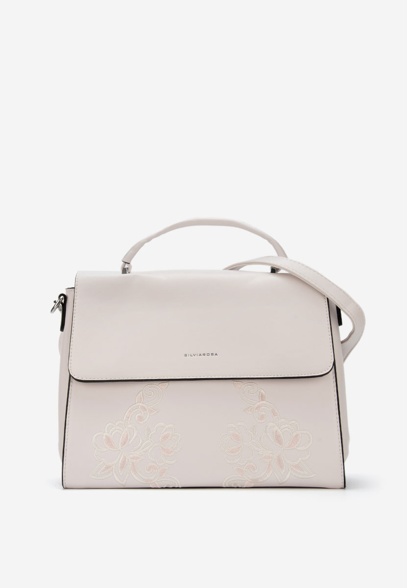Borsa a mano Silvia Rosa 5960 bianca