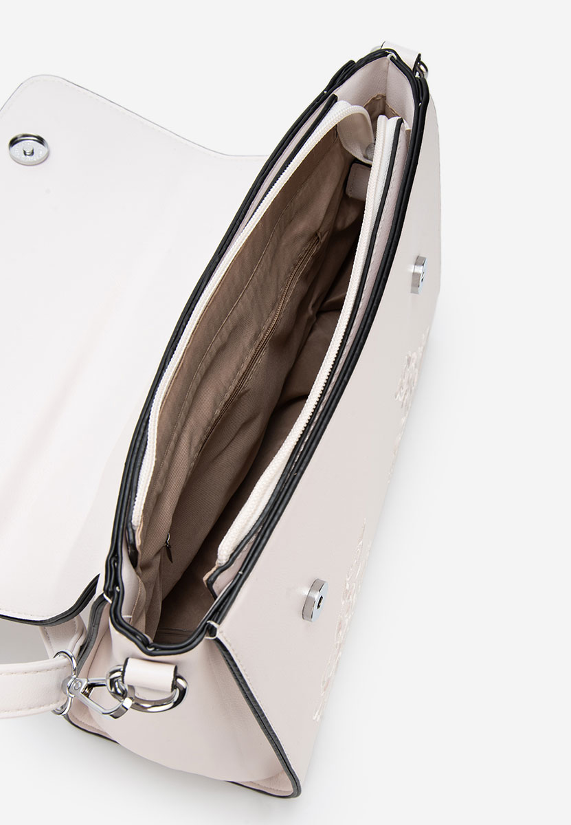 Borsa a mano Silvia Rosa 5960 bianca