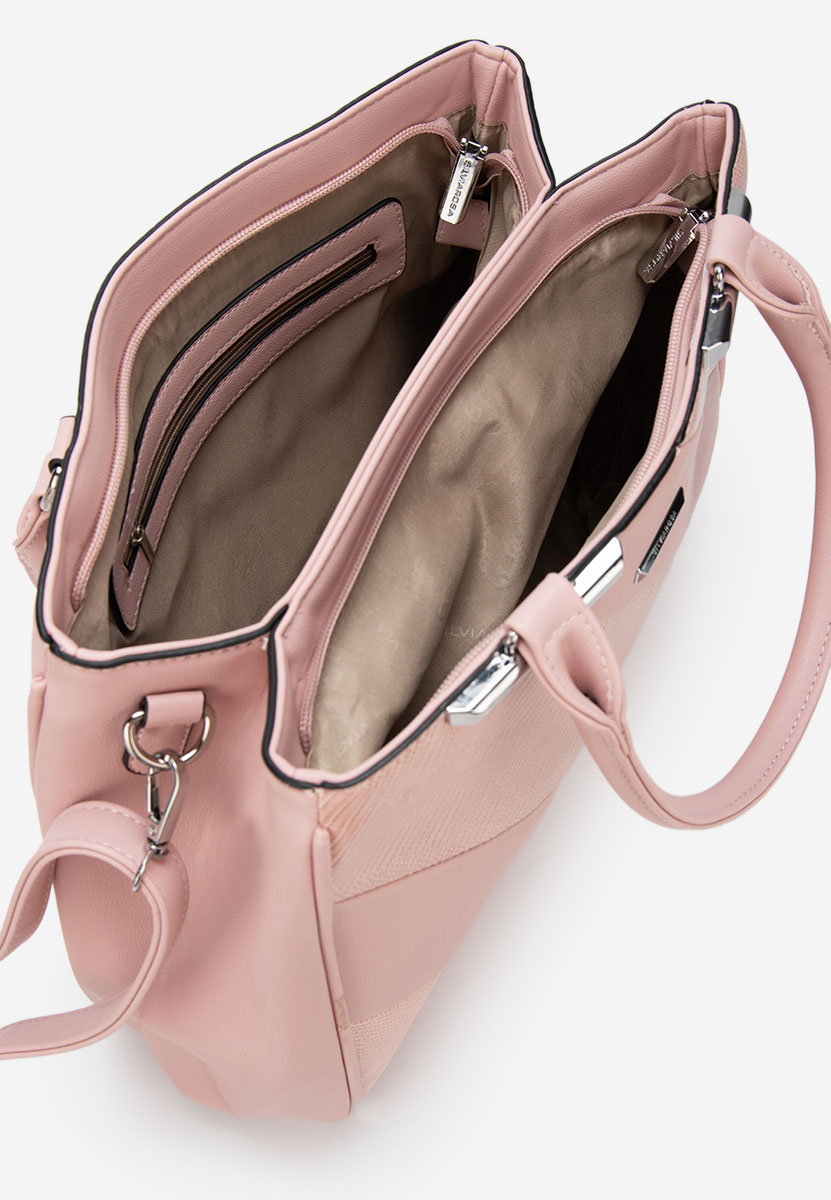 Borsa da ufficio Silvia Rosa 8180 rosa