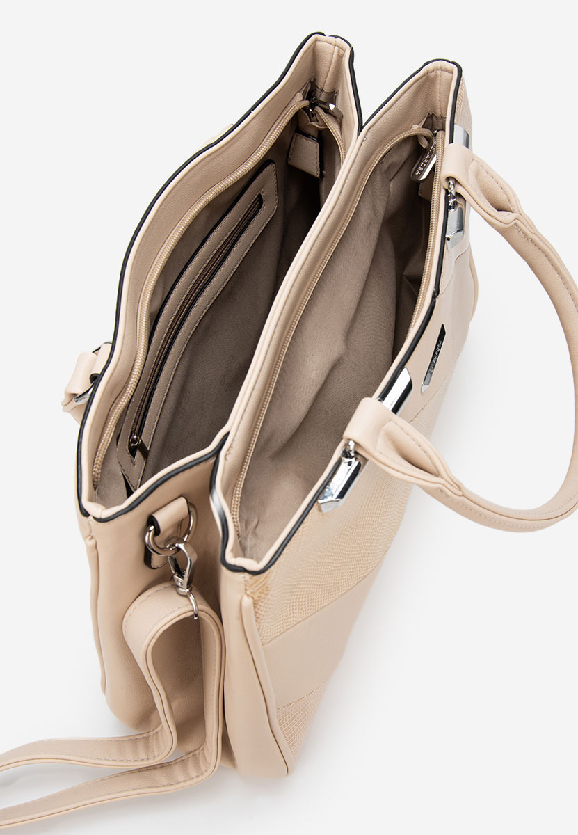 Borsa da ufficio Silvia Rosa 8180 beige