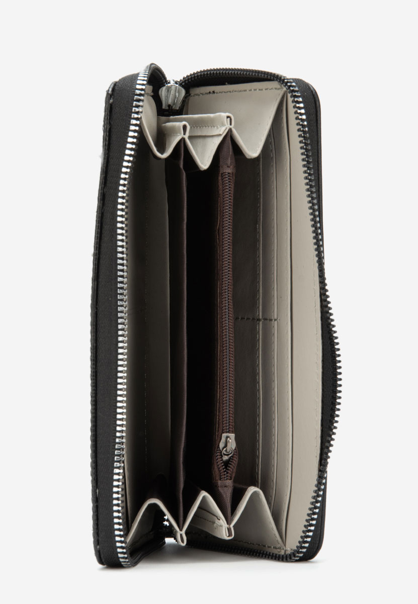 Portafoglio da donna Silvia Rosa 3048 nero