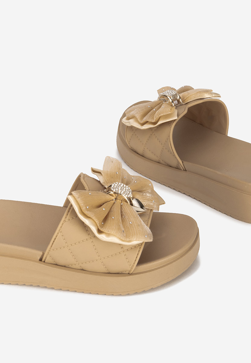 Ciabatte platform Karmelita cachi