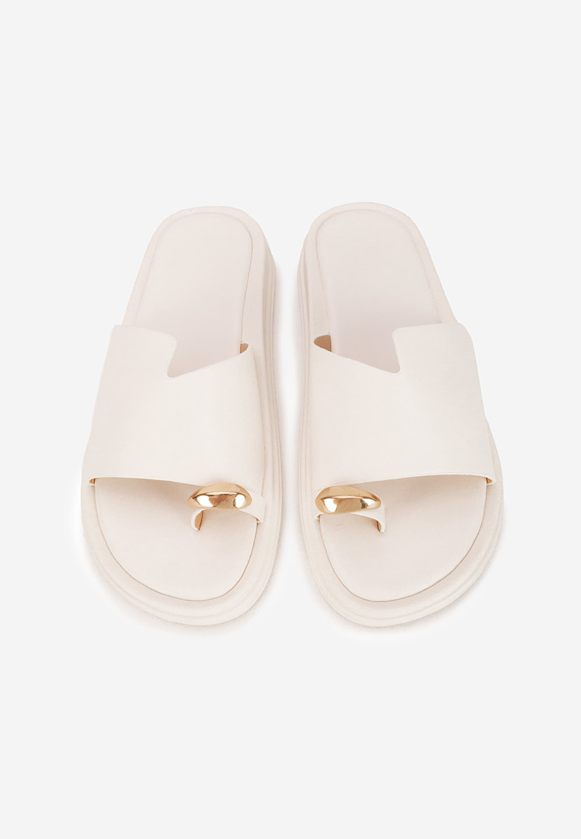 Ciabatte donna Zorana bianchi