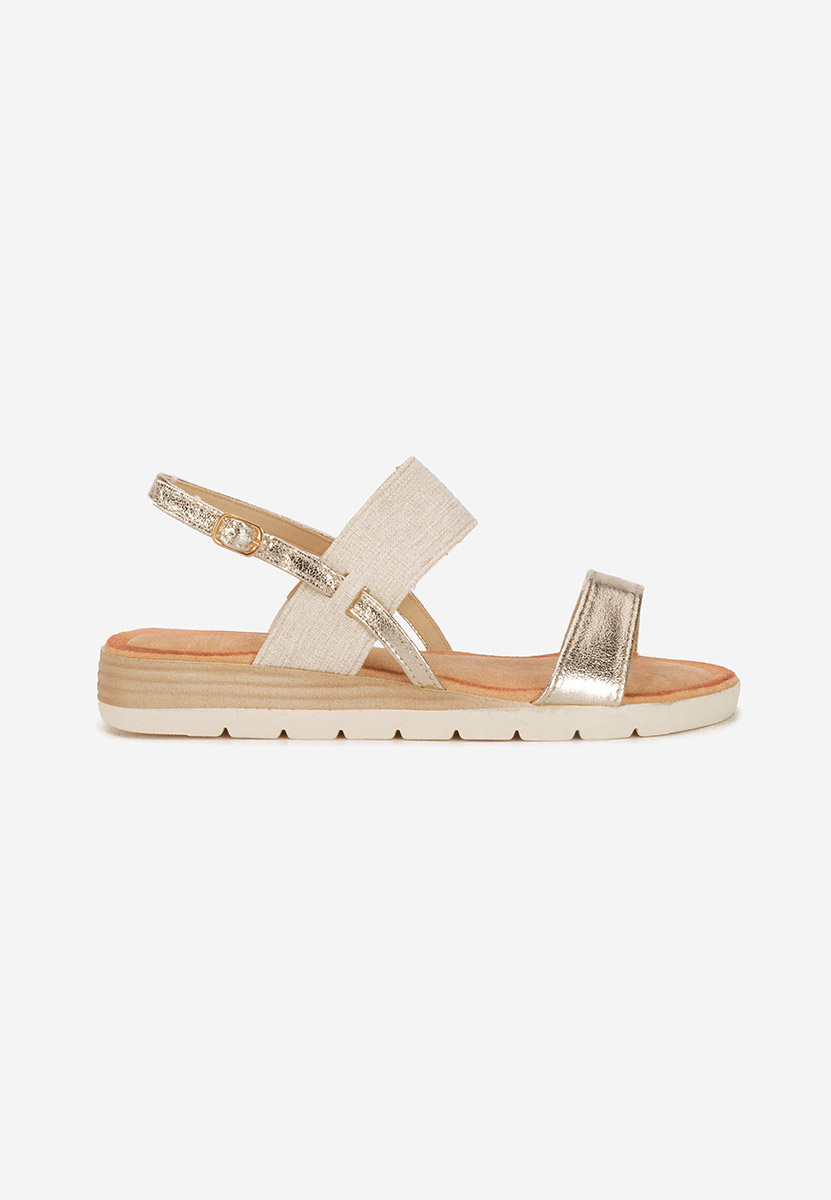 Sandali con plateau Sheilla beige