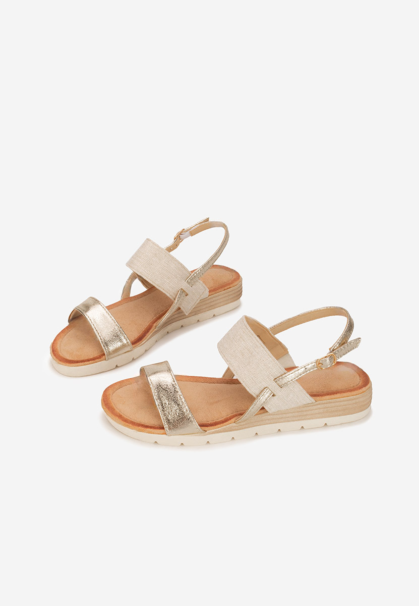 Sandali con plateau Sheilla beige