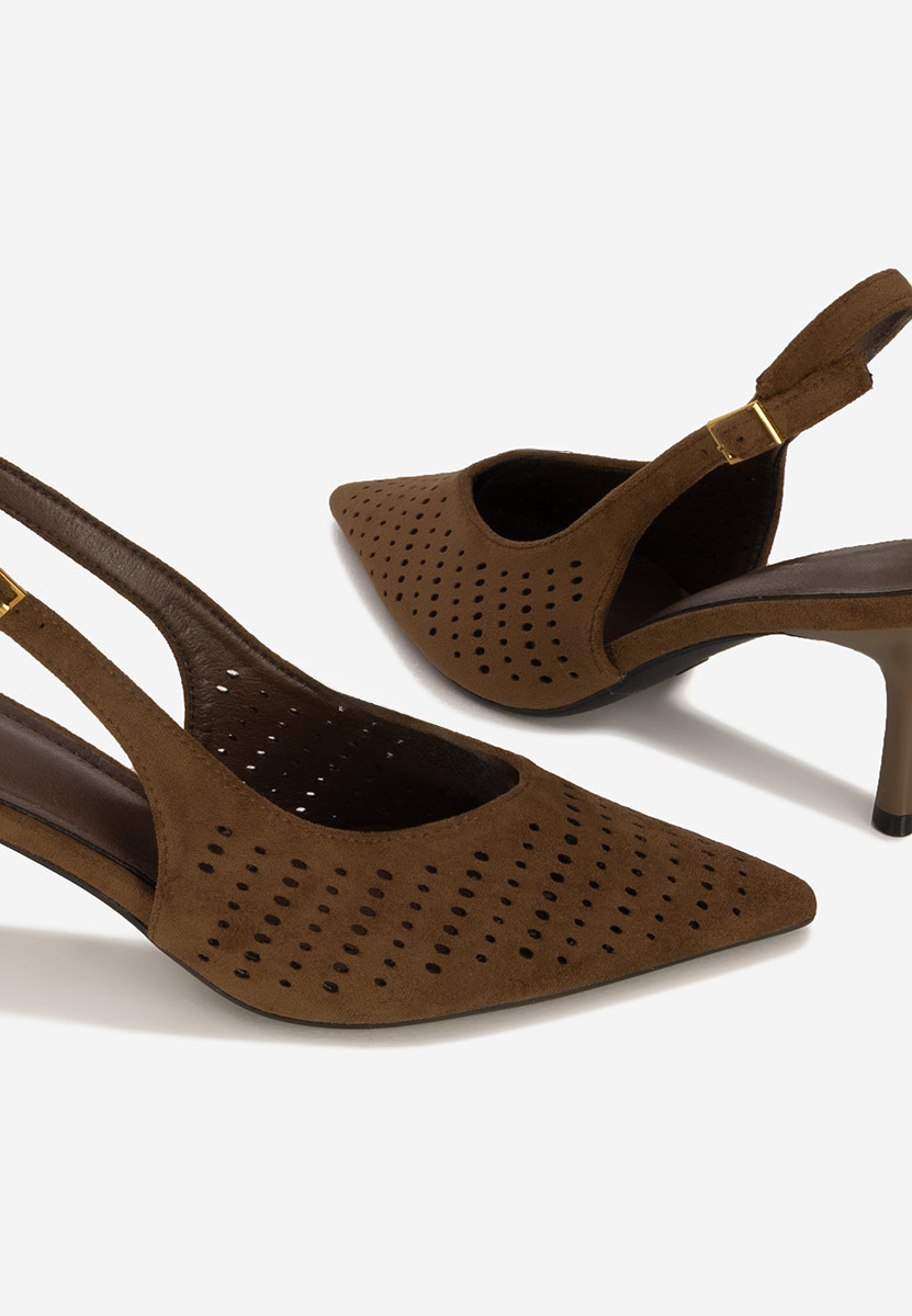 Décolleté Slingback Osyana marrone
