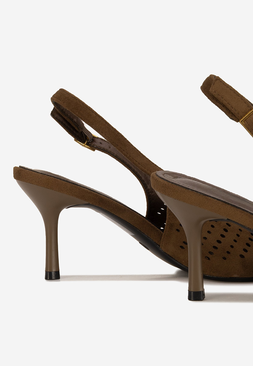 Décolleté Slingback Osyana marrone