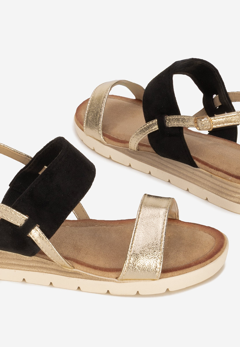 Sandali con plateau Sheilla nero
