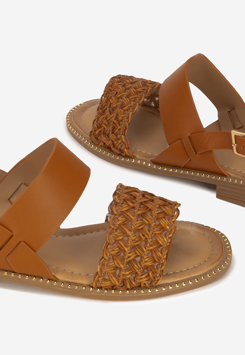 Sandali bassi Axia camel