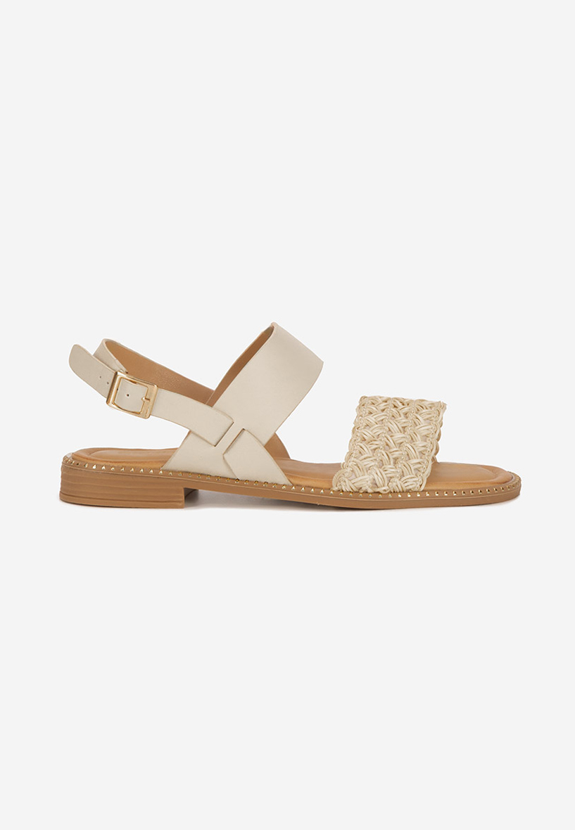 Sandali bassi Axia beige