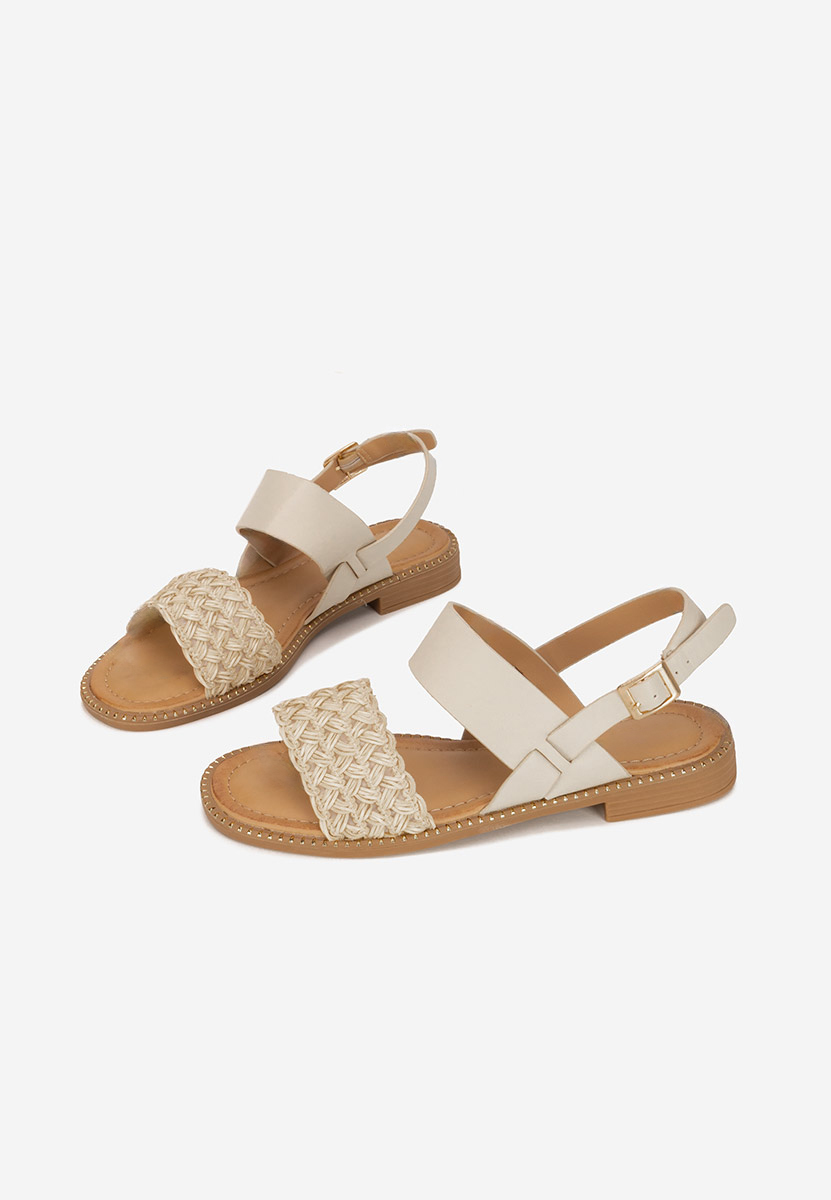 Sandali bassi Axia beige