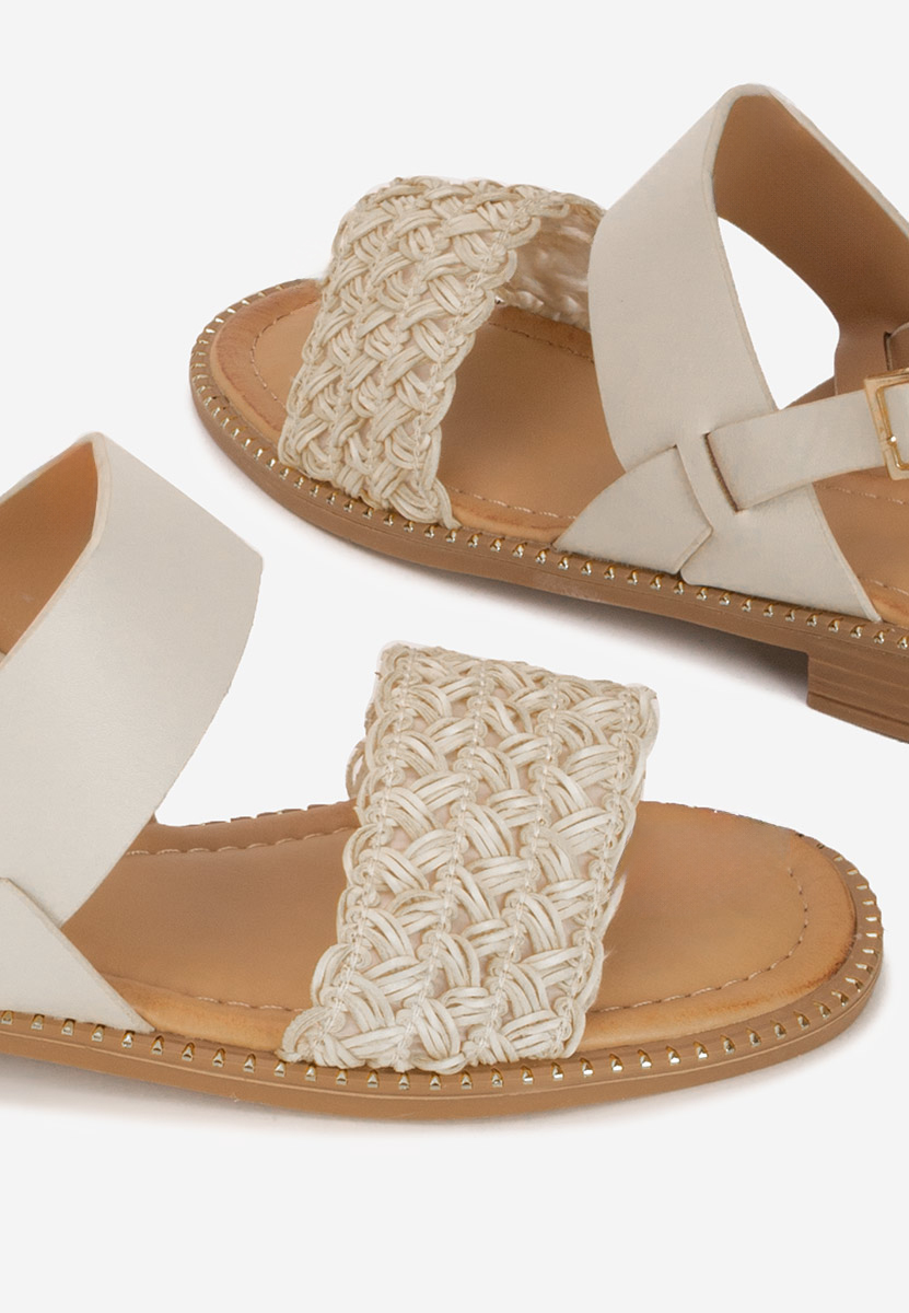 Sandali bassi Axia beige
