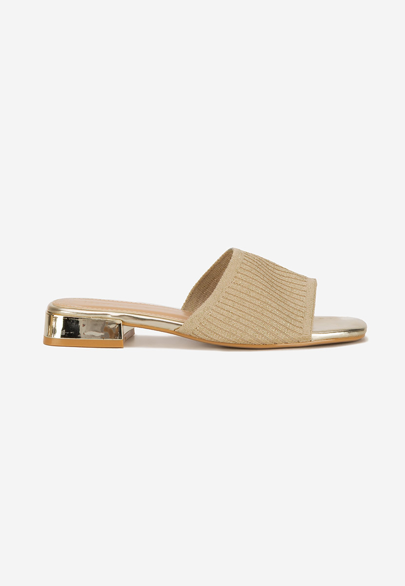 Ciabatte donna Alinia oro