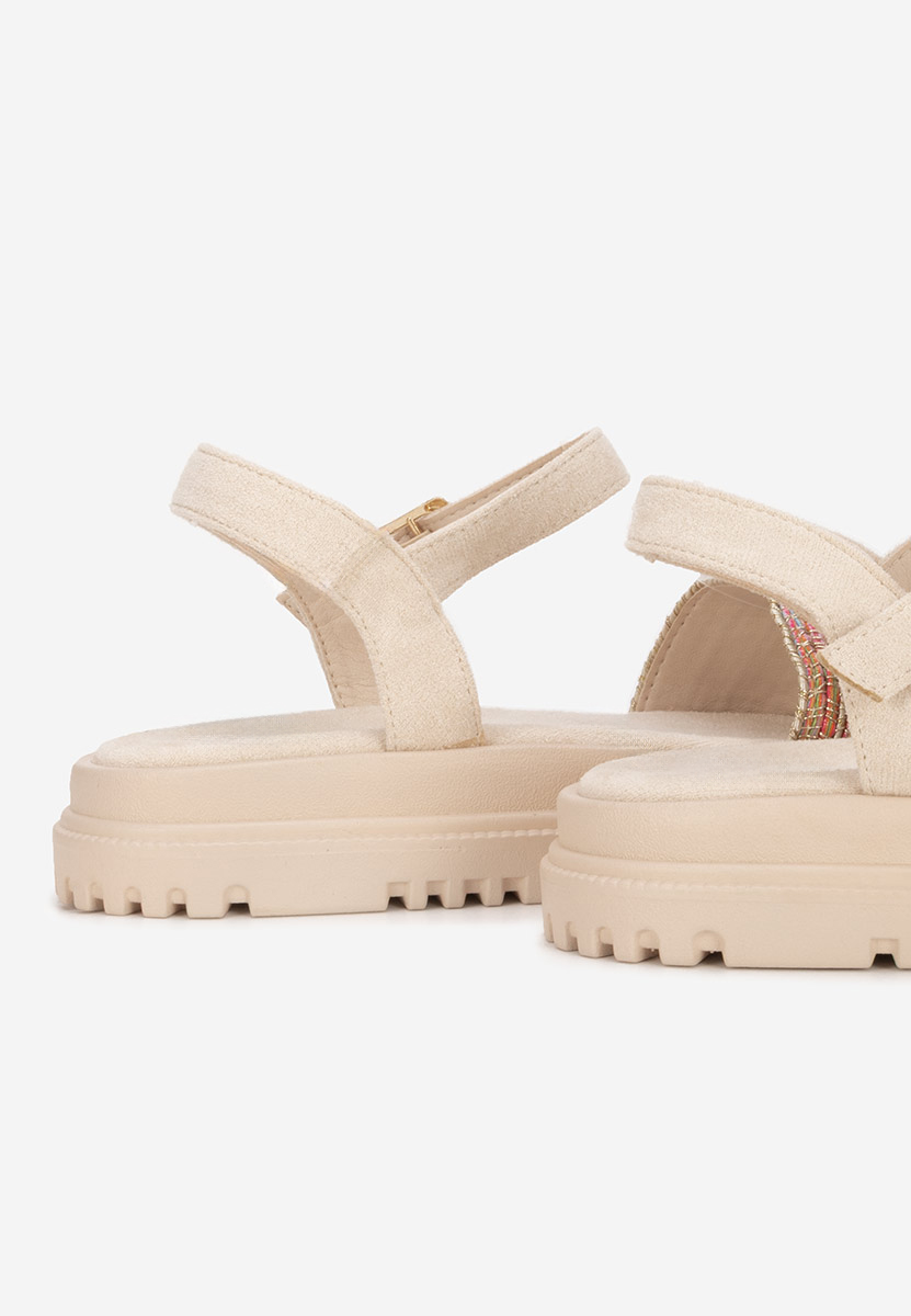 Sandali platform Donetia colorate