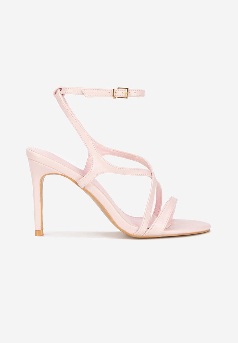 Sandali con tacco Sorania rosa