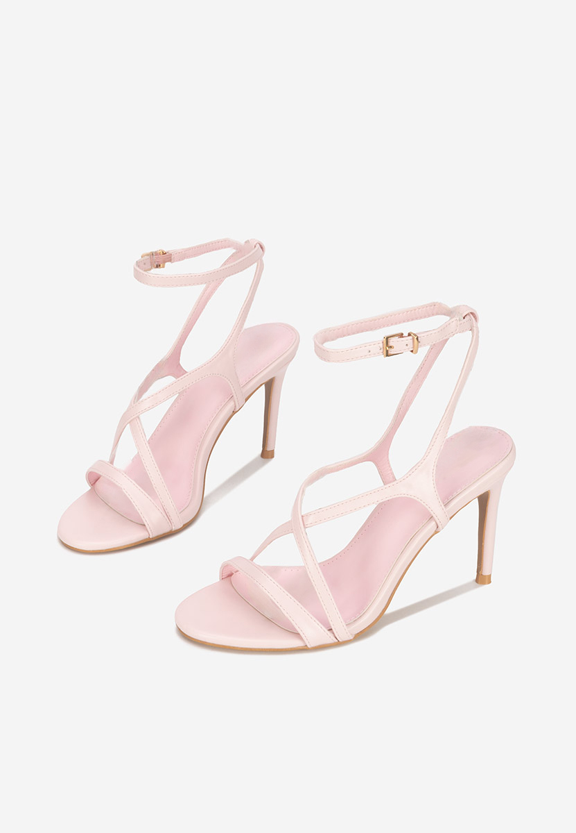 Sandali con tacco Sorania rosa