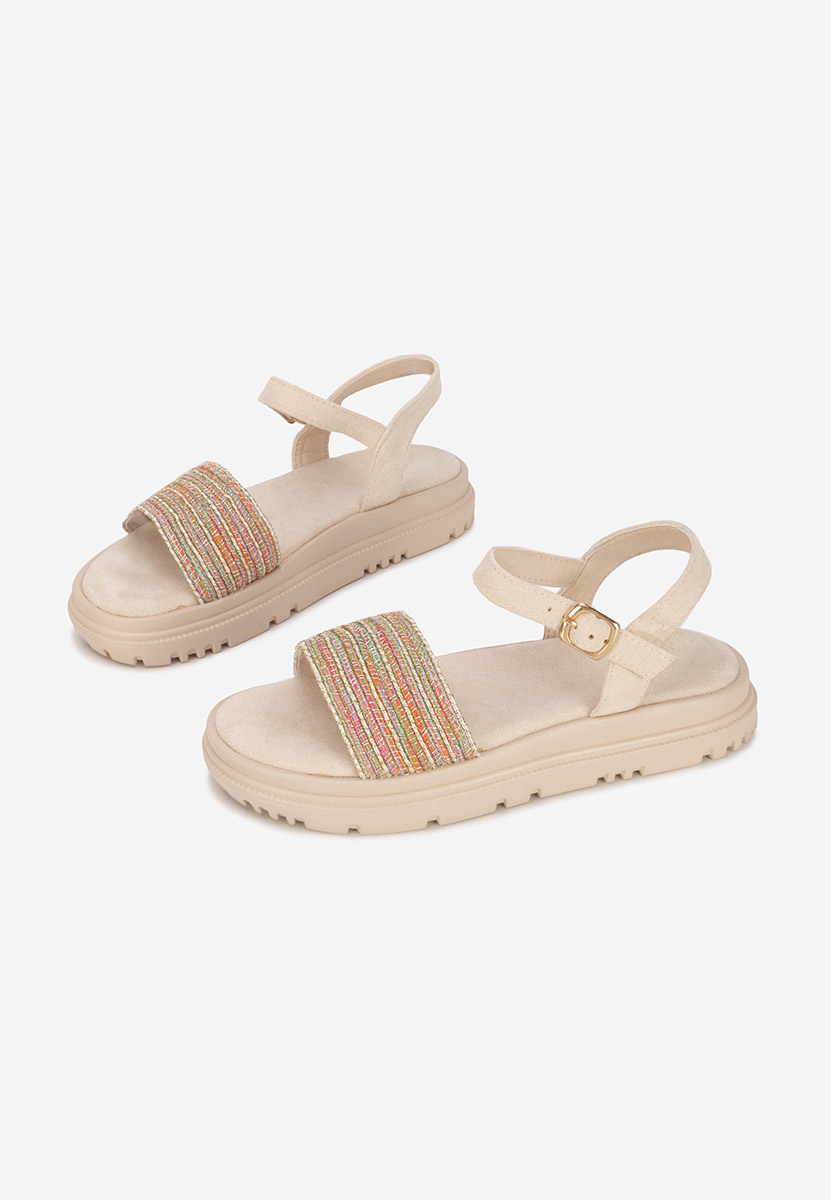 Sandali platform Donetia colorate