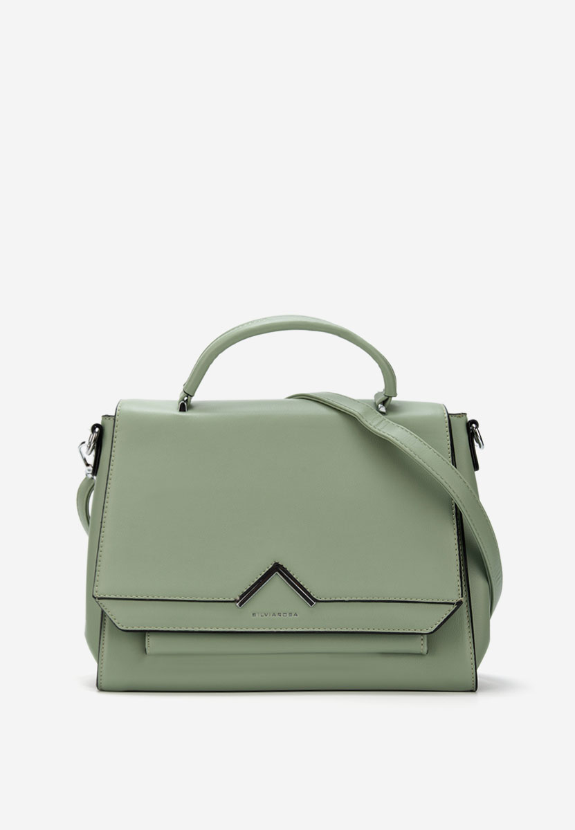 Borsa a spalla Silvia Rosa 5963 verde