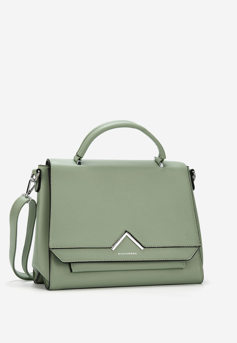 Borsa a spalla Silvia Rosa 5963 verde