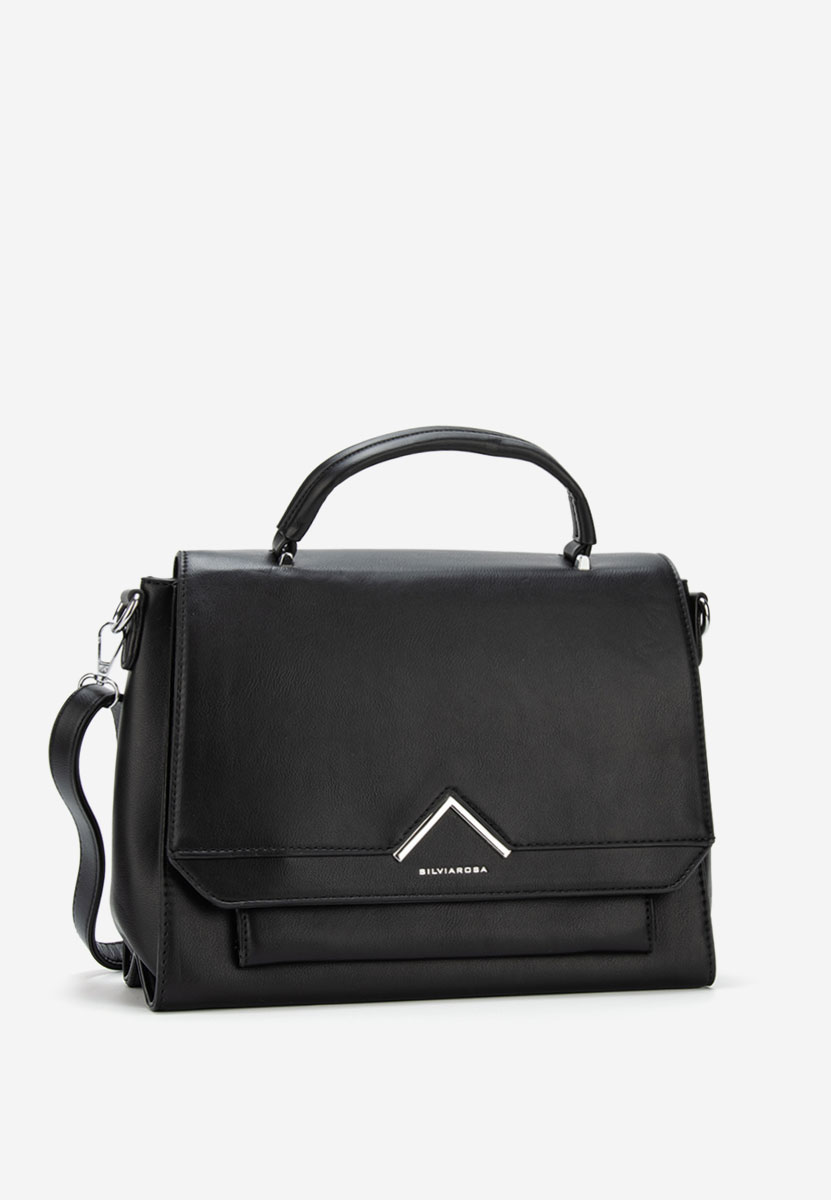 Borsa a spalla Silvia Rosa 5963 nera