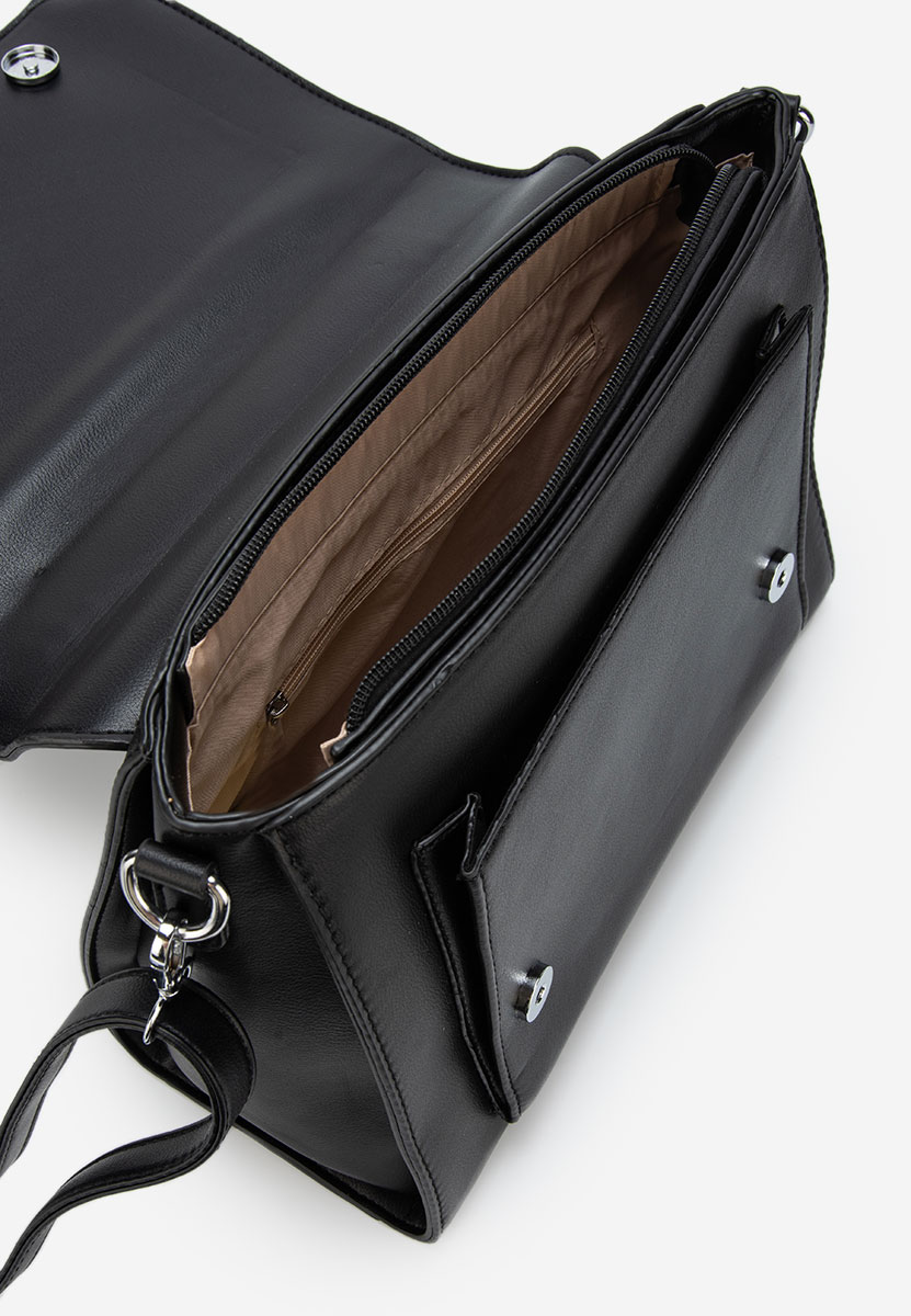 Borsa a spalla Silvia Rosa 5963 nera