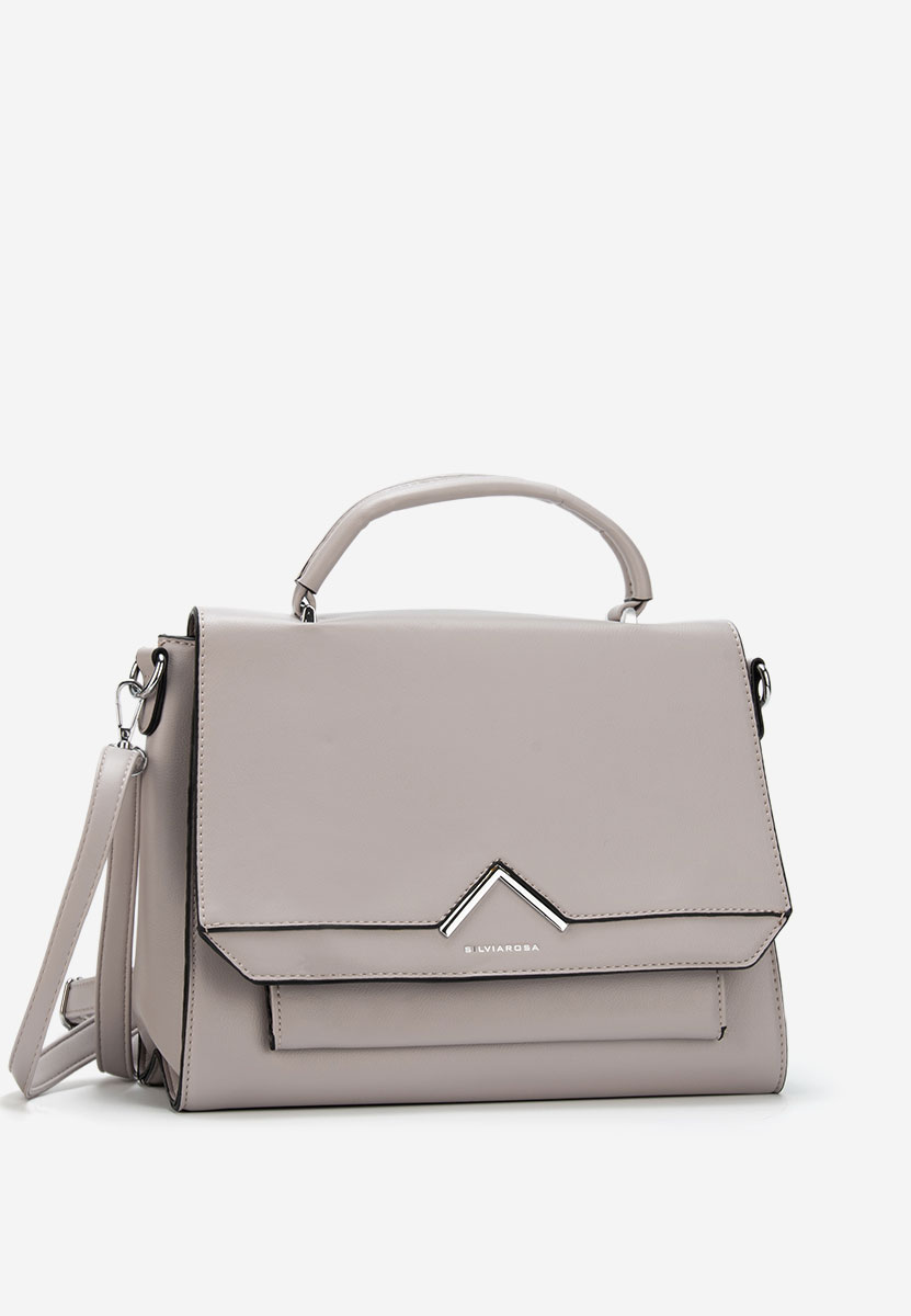Borsa a spalla Silvia Rosa 5963 grigio