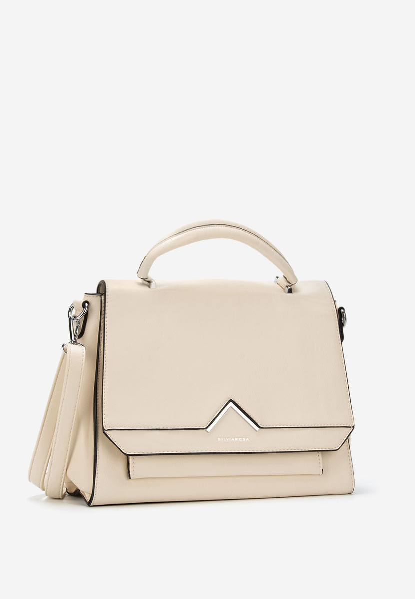 Borsa a spalla Silvia Rosa 5963 beige