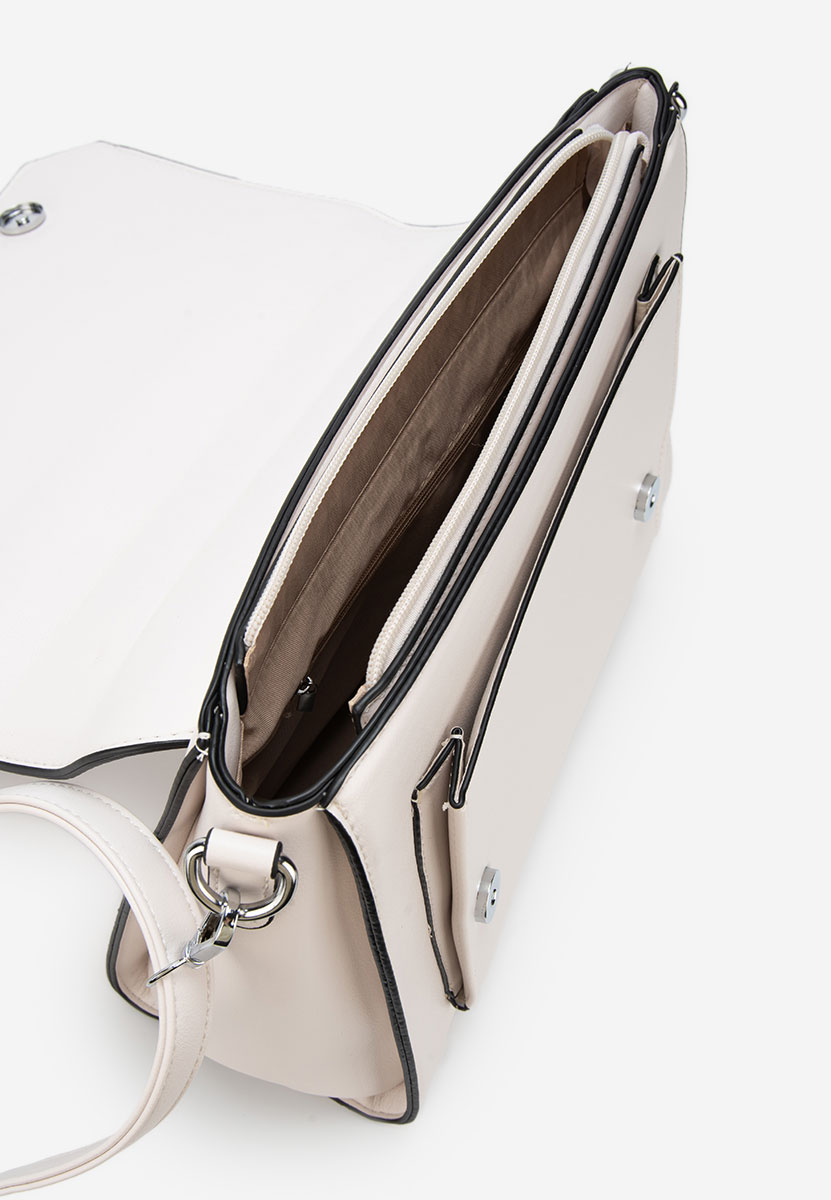 Borsa a spalla Silvia Rosa 5963 bianca