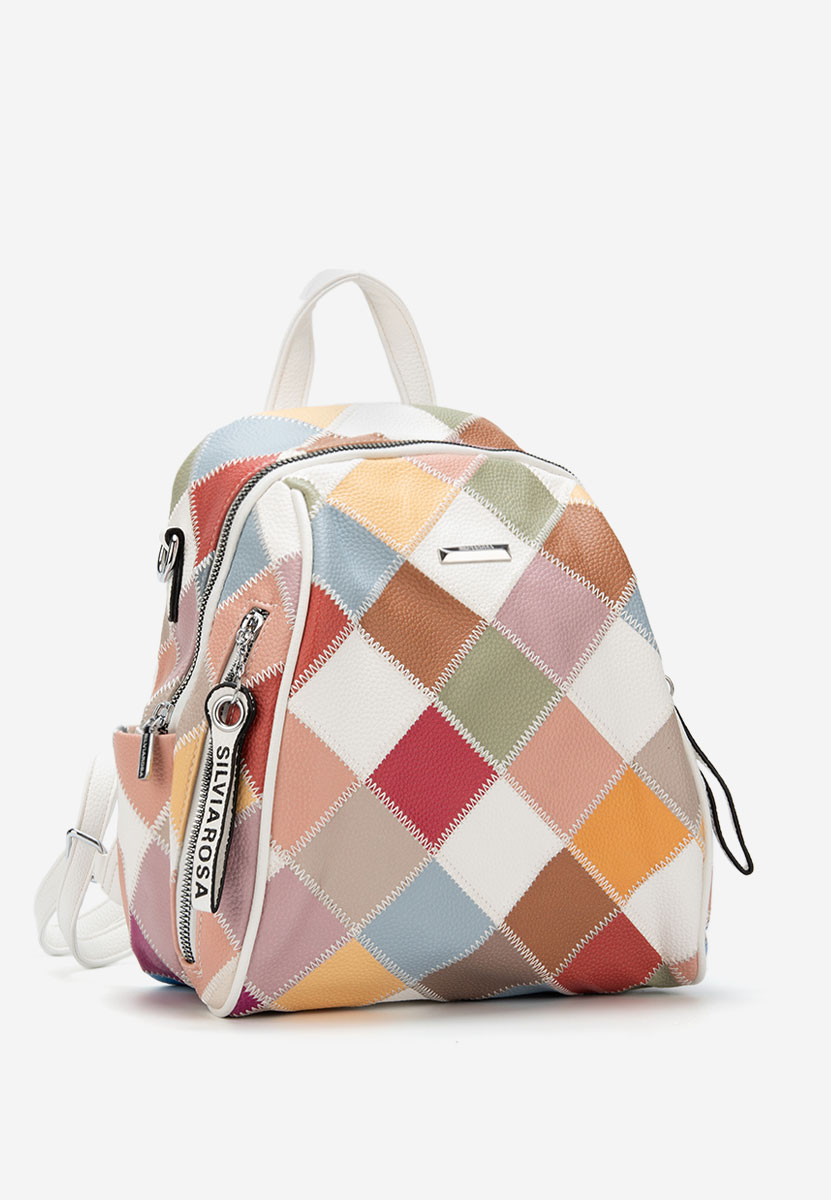 Zaino da donna Silvia Rosa 6100 bianco