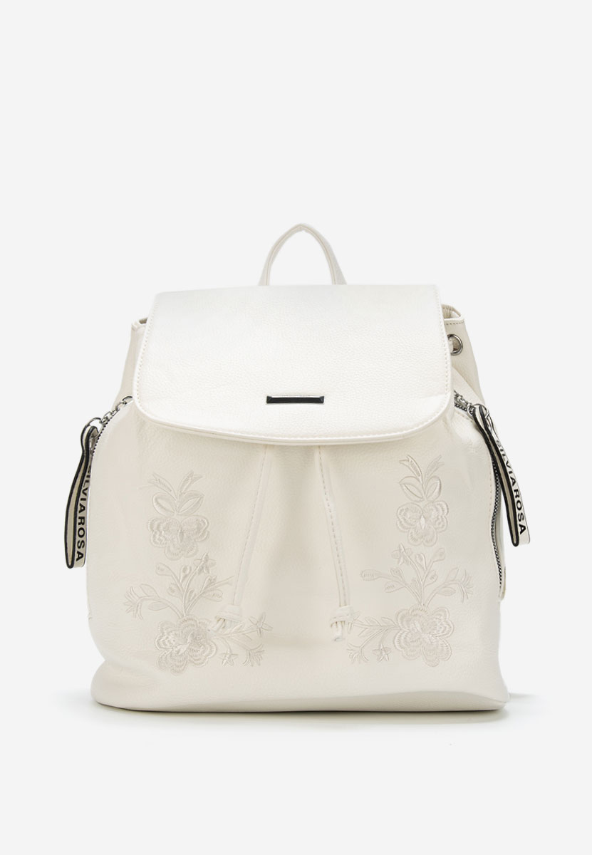 Zaino da donna Silvia Rosa 5700 bianco