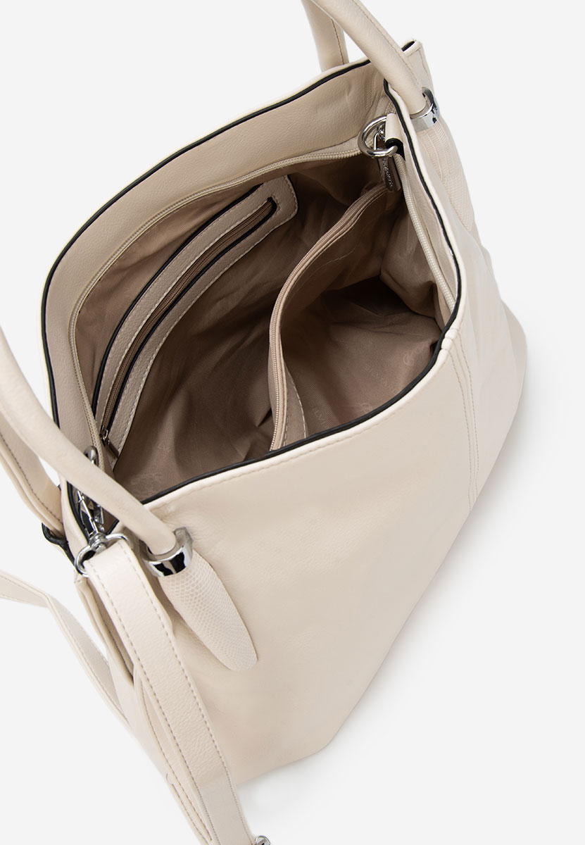 Borsa a mano Silvia Rosa 8253 beige