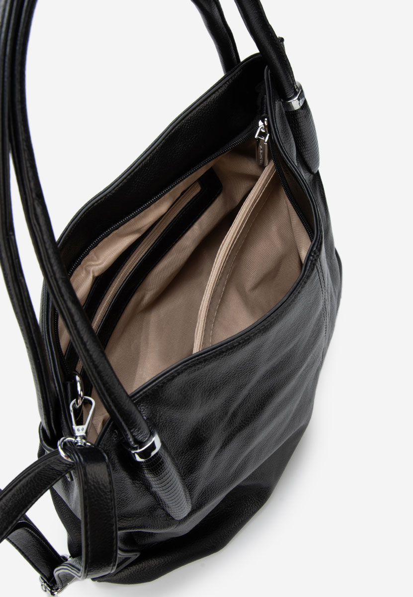 Borsa a mano Silvia Rosa 8253 nera