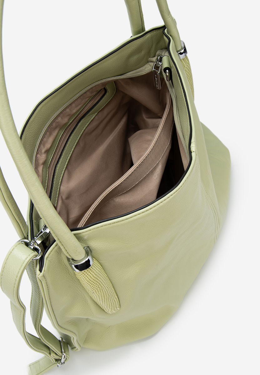 Borsa a mano Silvia Rosa 8253 verde