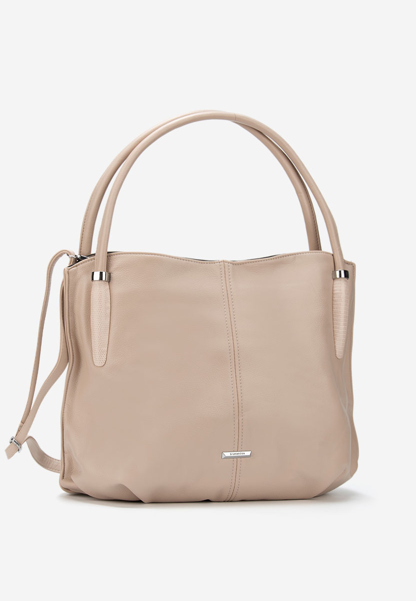 Borsa a mano Silvia Rosa 8253 V2 beige