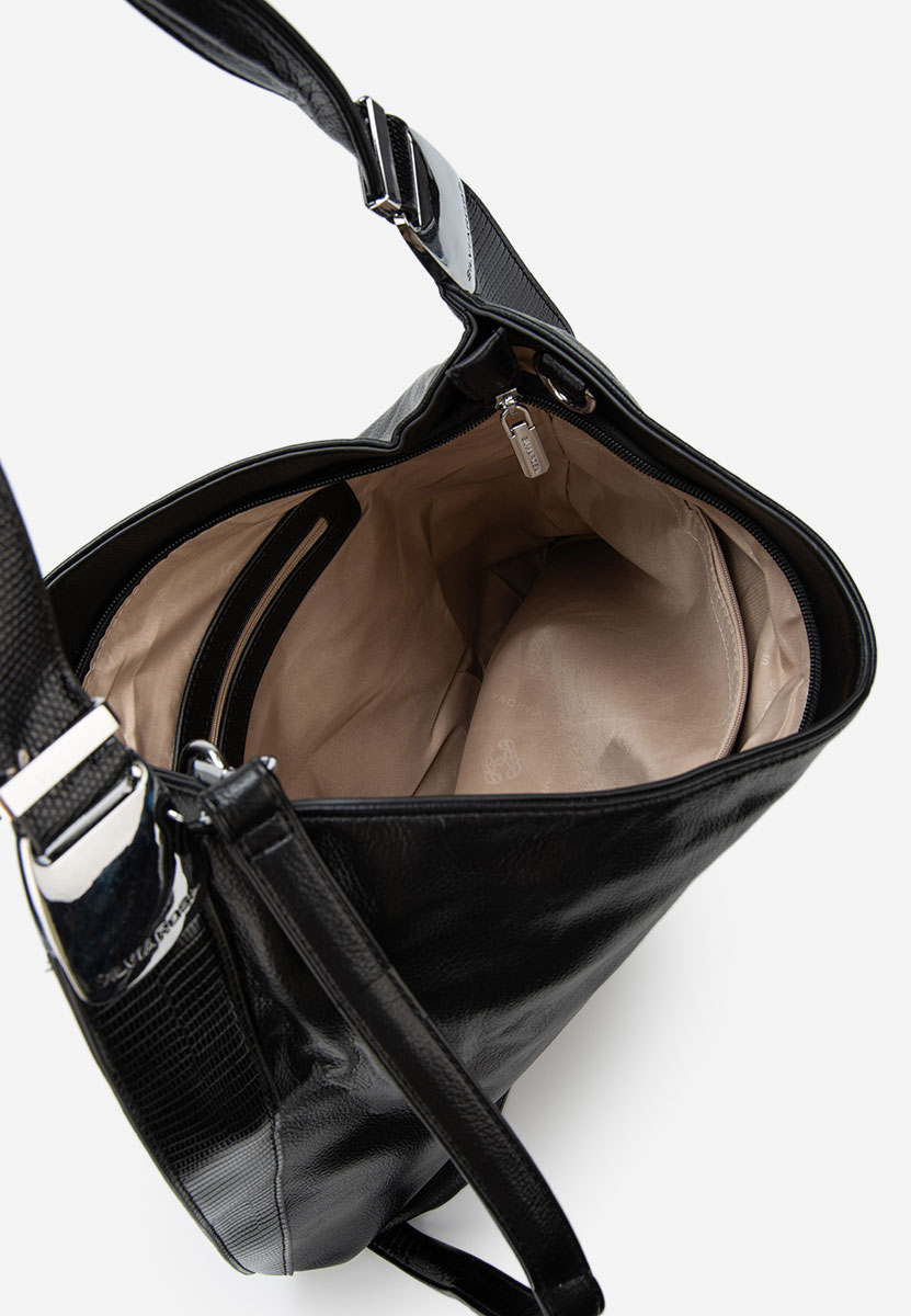 Borsa a mano Silvia Rosa 8254 nera