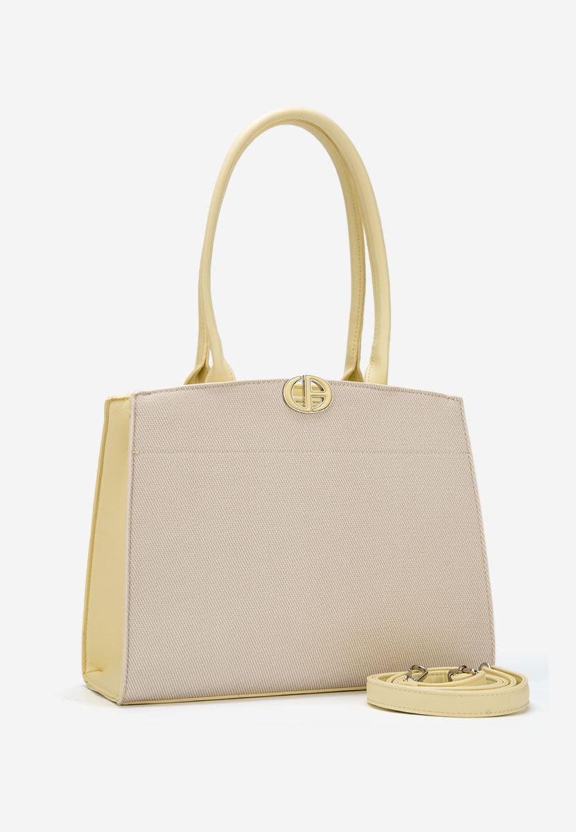 Borsa da ufficio Jaylena gialla