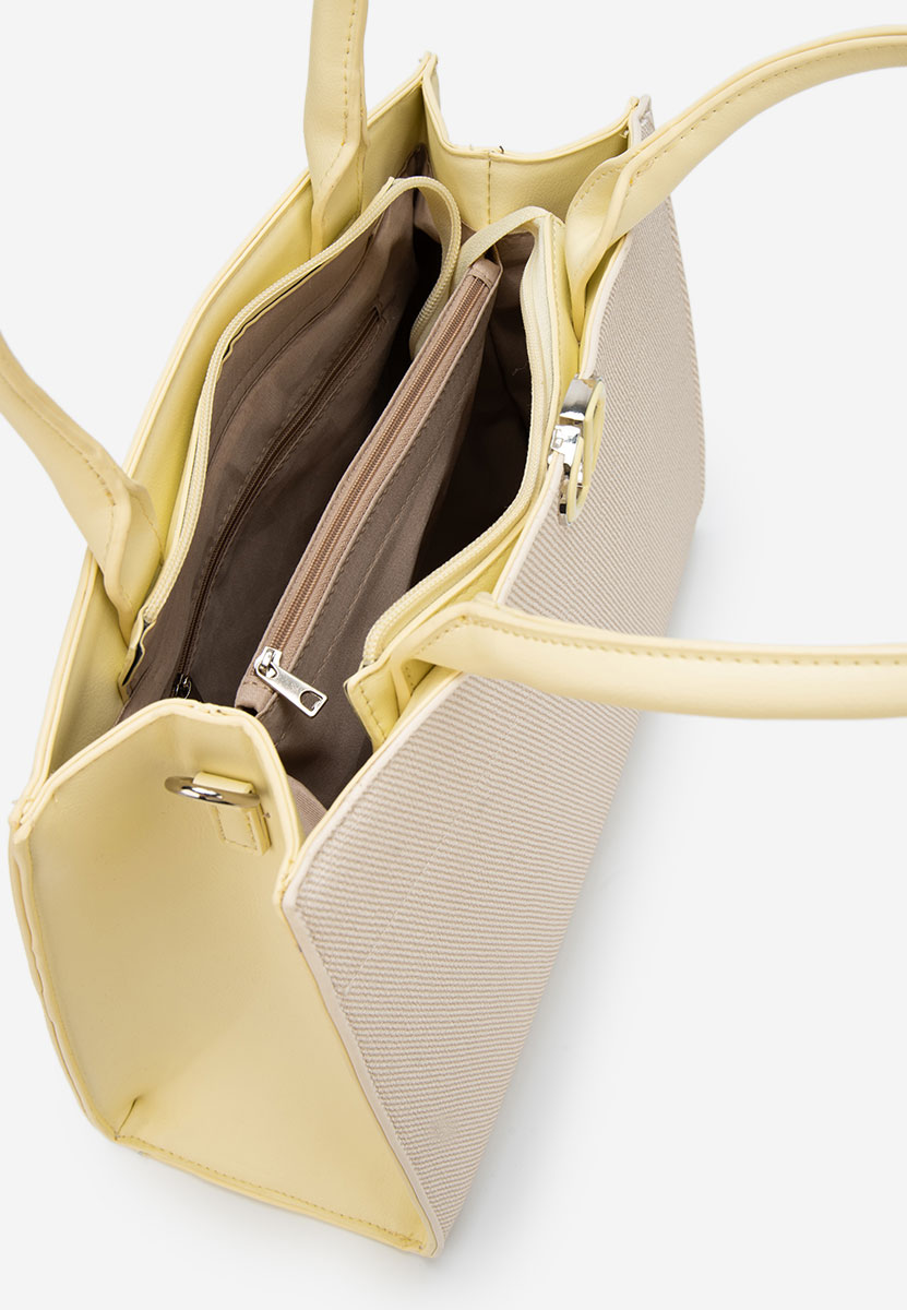 Borsa da ufficio Jaylena gialla