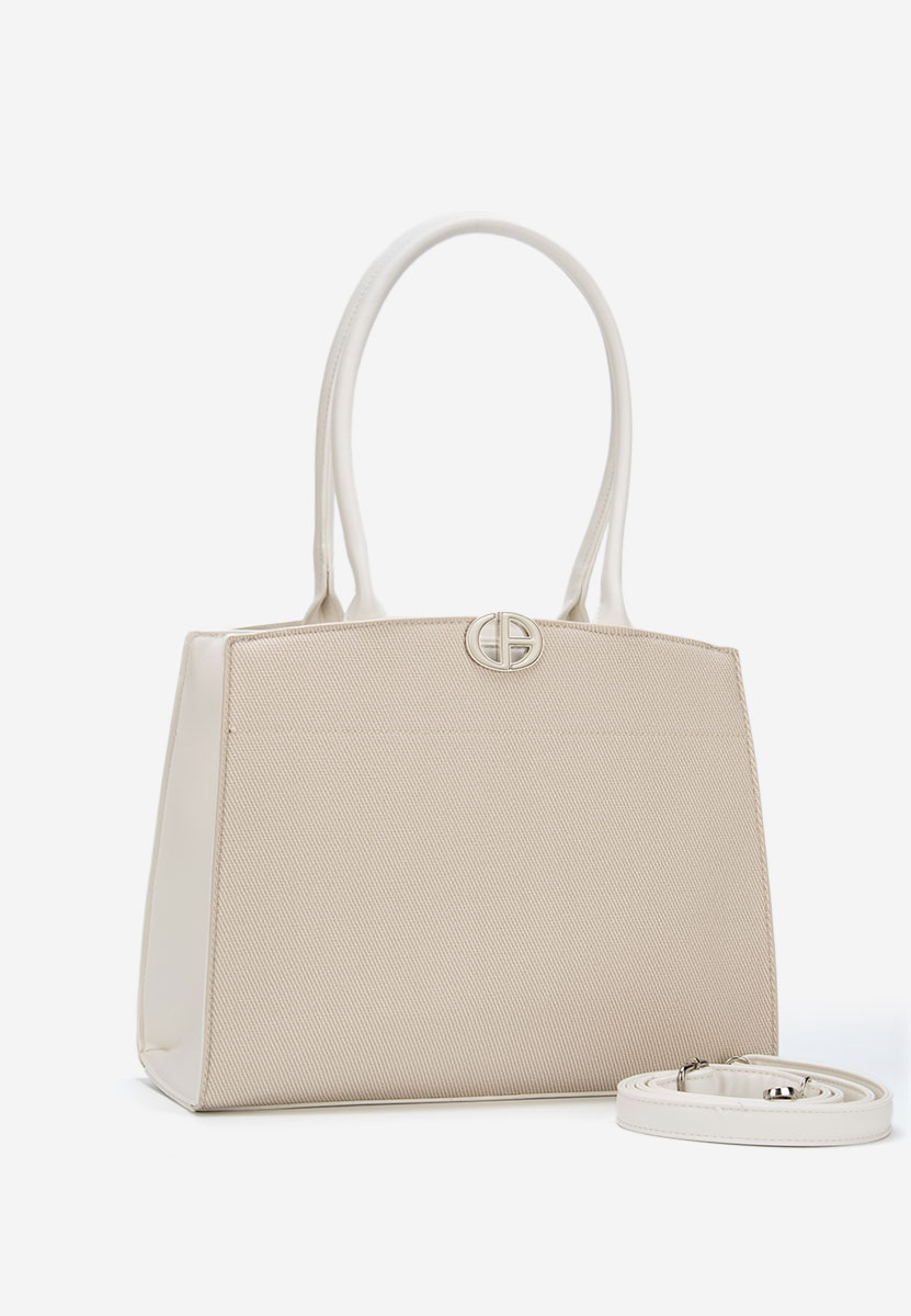 Borsa da ufficio Jaylena bianca