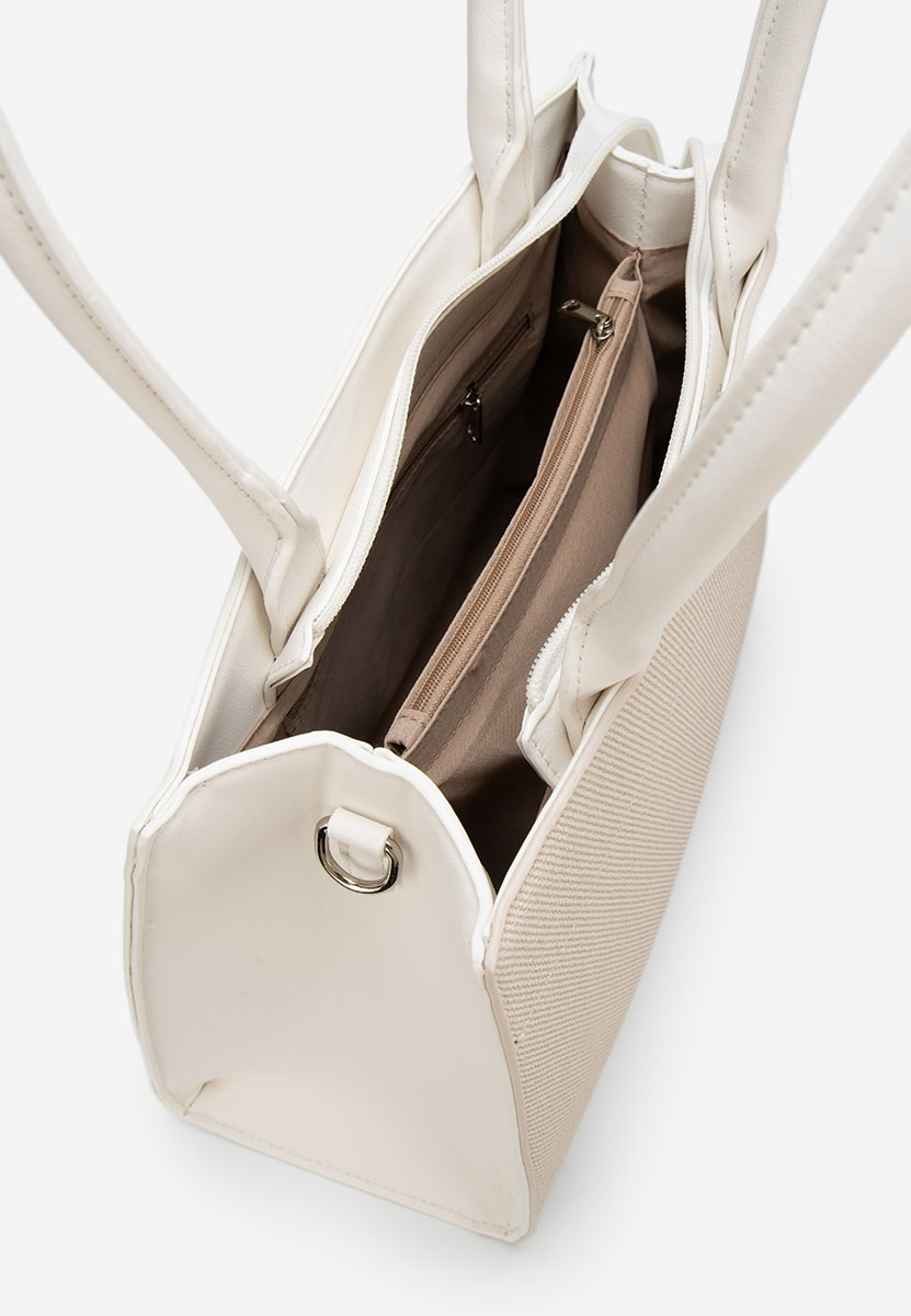 Borsa da ufficio Jaylena bianca