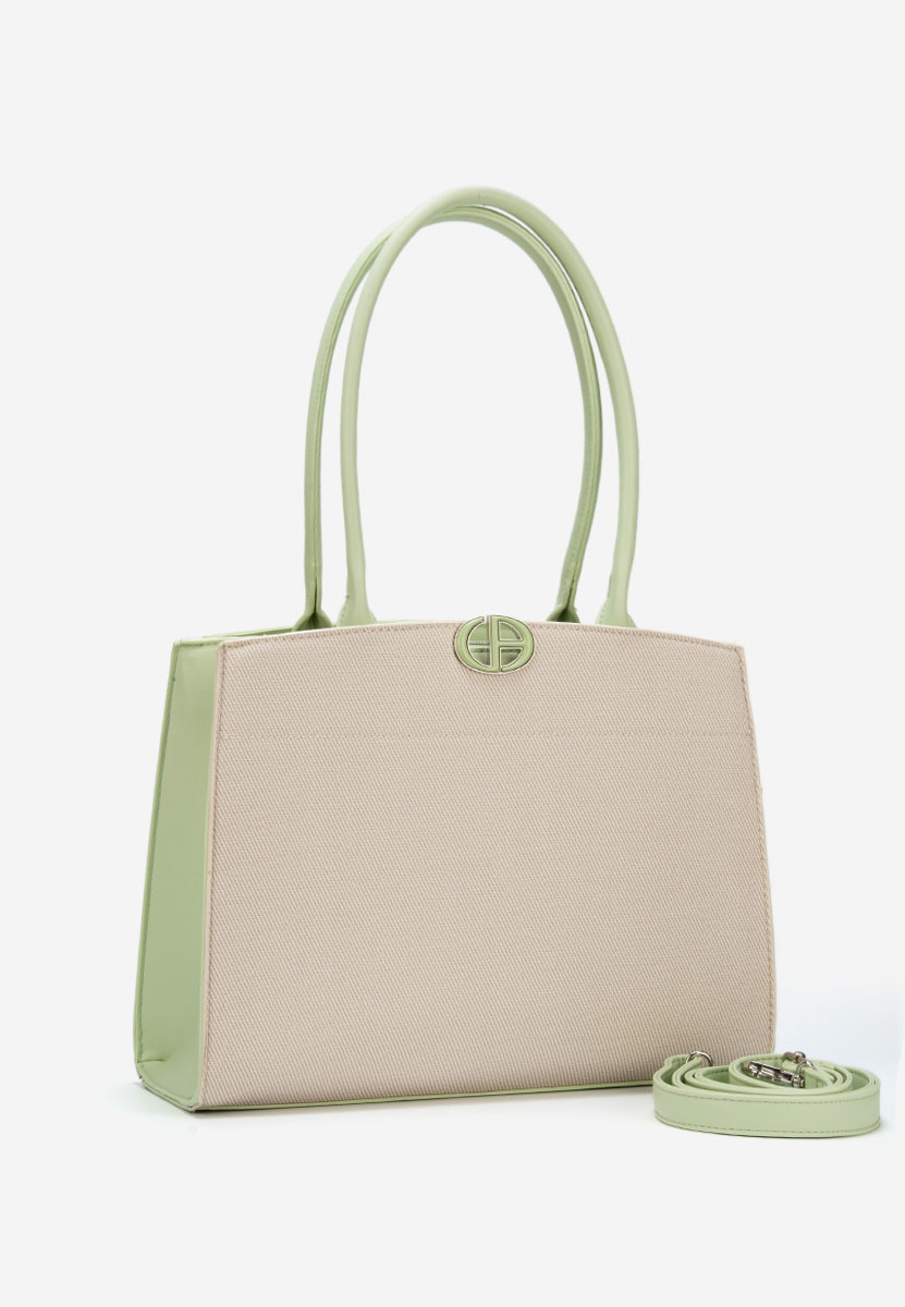 Borsa da ufficio Jaylena verde