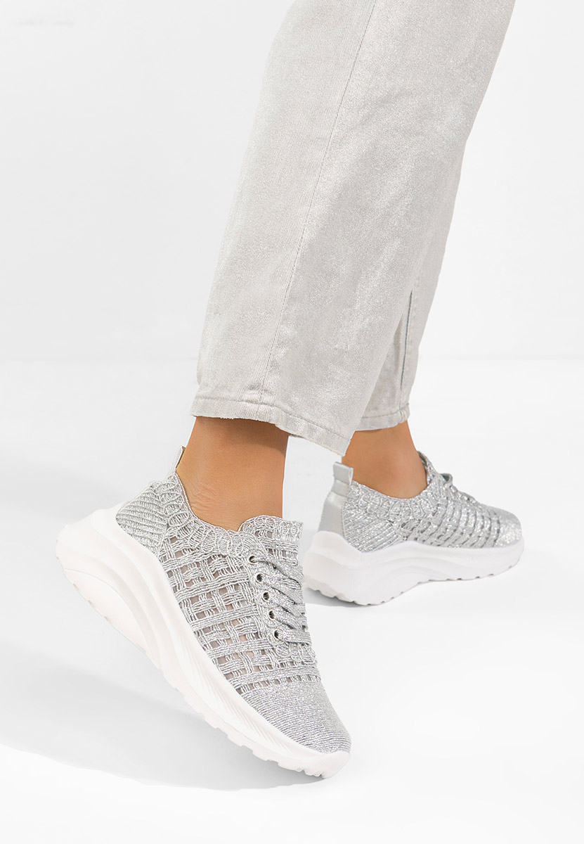 Sneakers donna Valeia argento