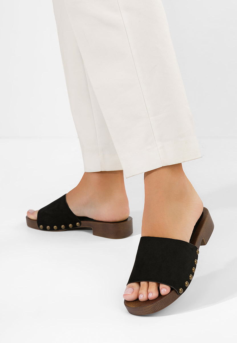 Ciabatte donna Syndi nero