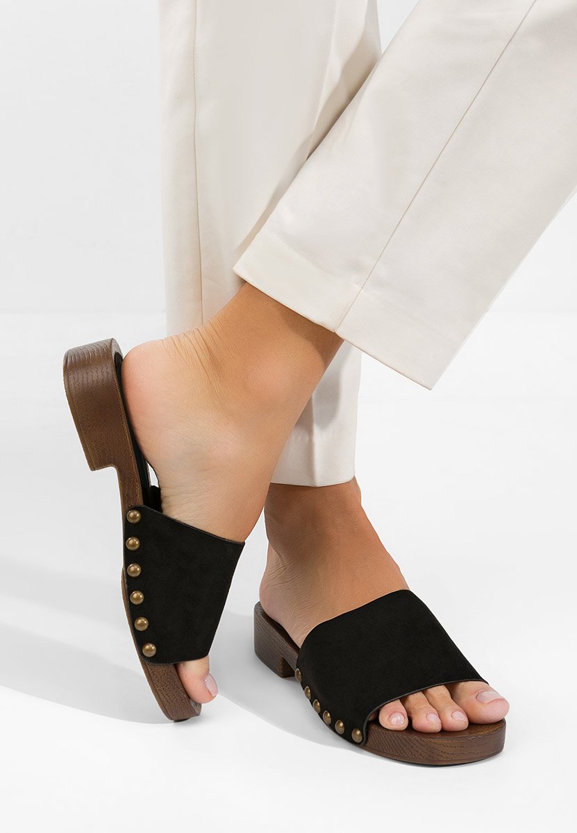 Ciabatte donna Syndi nero