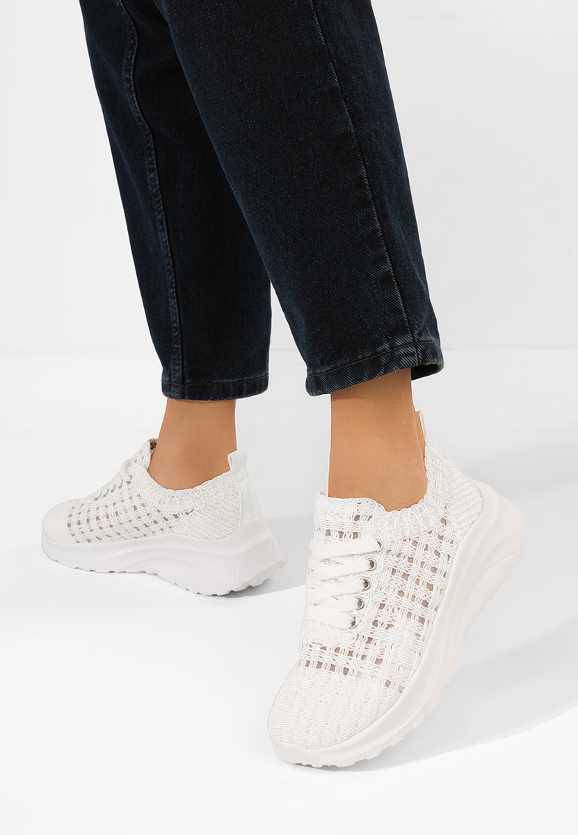 Sneakers donna Valeia bianchi