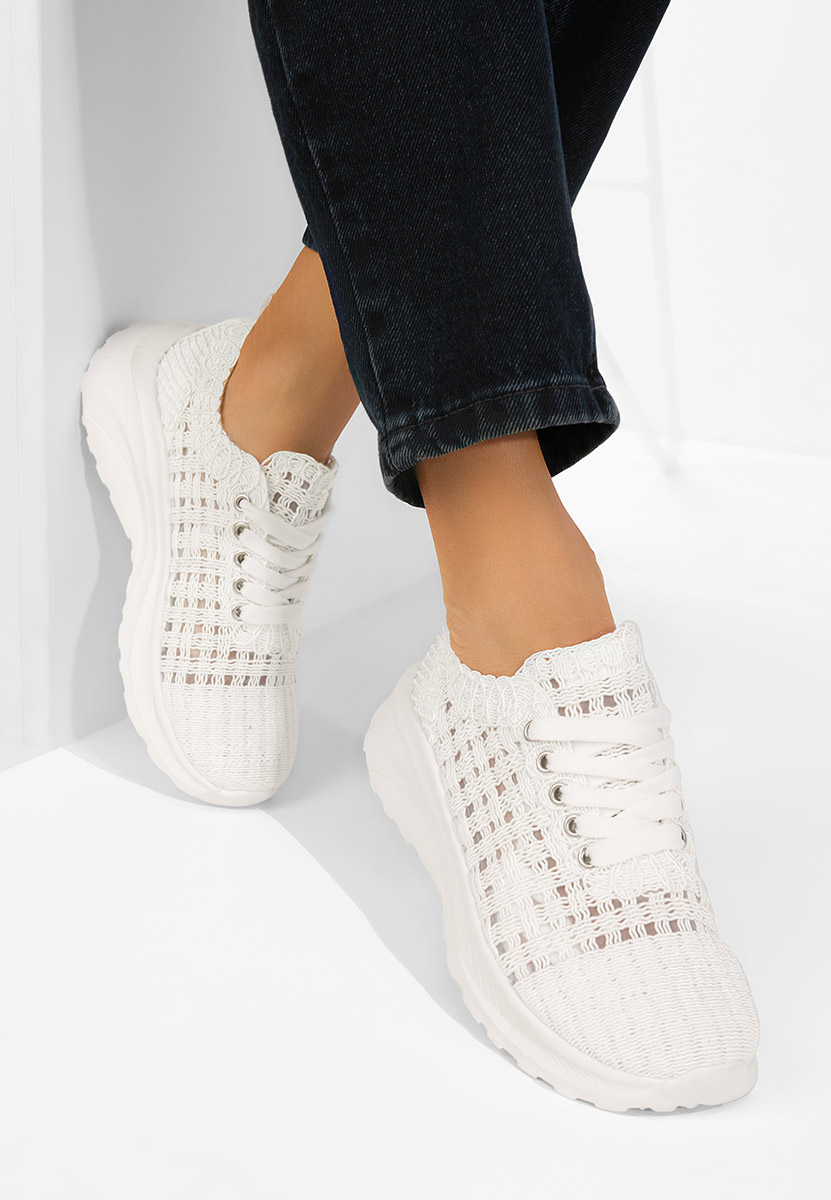 Sneakers donna Valeia bianchi