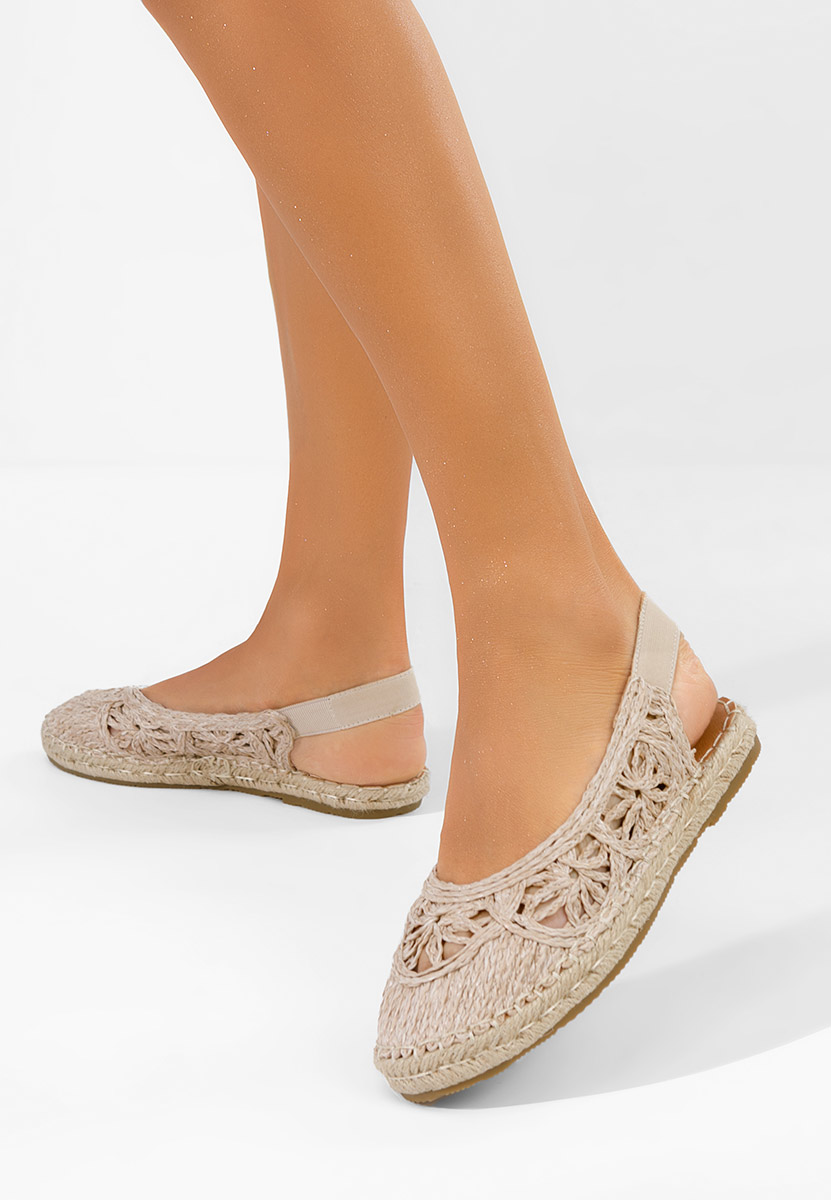 Espadrillas donna Mistala beige