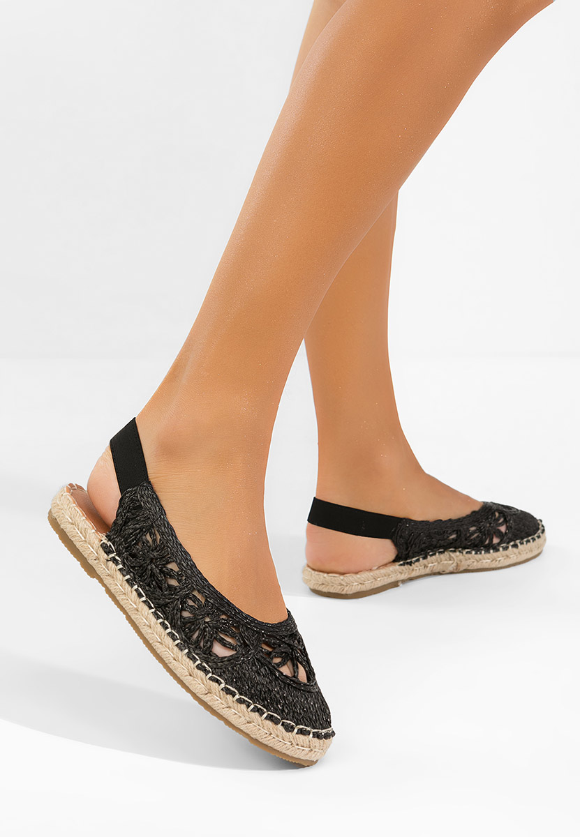 Espadrillas donna Mistala nero