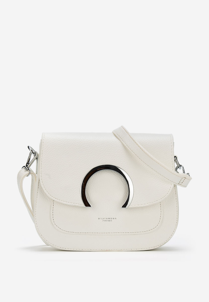 Borsa a spalla Silvia Rosa 25J511 bianca