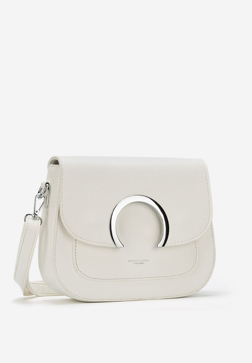Borsa a spalla Silvia Rosa 25J511 bianca